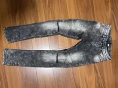 グレー ダメージ加工 デニムパンツ 28/32 H&M