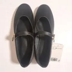 未使用タグ付き　H&M メリージェーン　バレーシューズ　22.5cmのサムネイル