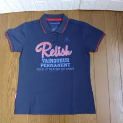 le coqsportif golf　半袖ポロシャツ　レディース　サイズ　M　紺