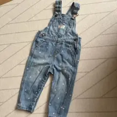 OshKosh B'gosh ハート柄オーバーオール 12M