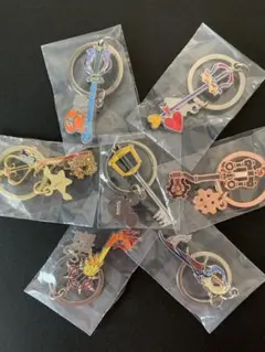 Ｇ賞メタルチャーム 7種セット キングダムハーツ 一番くじ