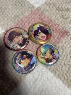 あんさんぶるスターズ!!(あんスタ) 流星隊 缶バッジ4個セット