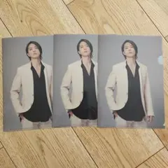 山下智久 Nights Cold クリアファイル ３枚セット