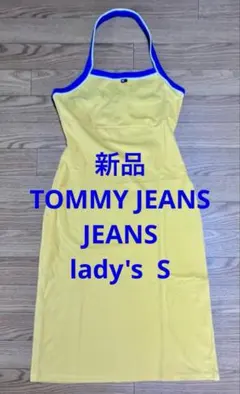 新品⭐️訳　TOMMY JEANS ホルターネックワンピース ★lto307のサムネイル