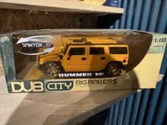 DUB CITY HUMMER H2 1:18 イエロー