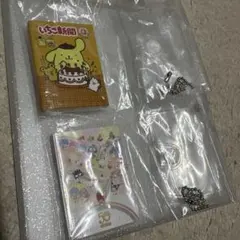 いちご新聞　豆ガシャノート　ポムポムプリン　50周年ありがとう　カプセルトイ