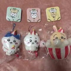 ちいかわらんど　うきうきマスコット　ちいかわ　ハチワレ　うさぎ