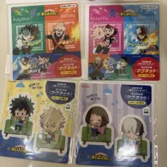 ロッテ 僕のヒーローアカデミア × 爽 オリジナルマグネット 全4種セット