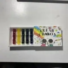 CLEAR CRAYON 5色セット