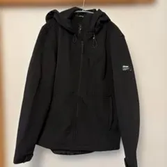 メンズ ZARA ブラック フード付きジャケット M dnwr.