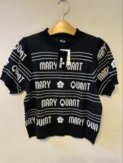 マリークワント　デイジーロゴジャガード　プルオーバー