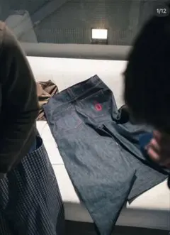 thisuniformリジットデニムパンツ ポーカーズ着用 11747391 - メルカリ