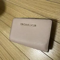 MICHAEL KORS 二つ折り財布 ピンク