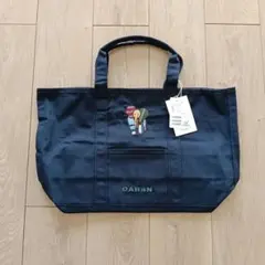 え*き様 CABaN キャバン トートバッグ 象 刺繍 ネイビーのサムネイル