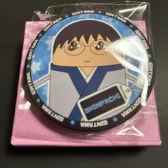 日本未発売 アニメジャパン AJ 銀魂 テレ東 限定 LED 缶バッジ 新八