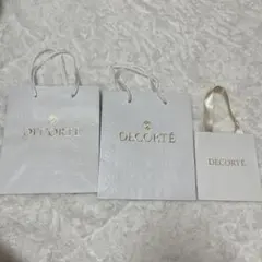 DECORTÉ ショッピングバッグ 3点セット