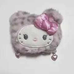 キティ ギャルクマ ギャルくま ハローキティ ピンク 前髪クリップ ヒョウ柄