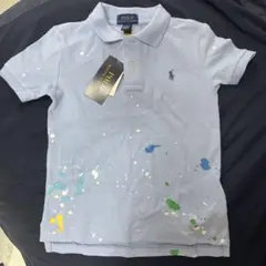 POLO ライトブルーポロシャツ 100cm 新品