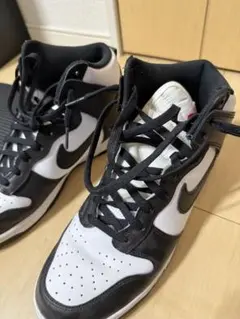 Nike ハイカットスニーカー 白/黒 パンダダンク DUNK