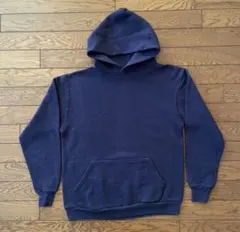 80s RUSSELL ATHLETIC パーカー ネイビー 無地