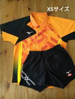 アシックス　卓球ユニフォーム　上下セット　XSサイズ　JTTA公認