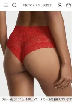 ♡Victoria's Secret ♡レースチーキーショーツ　Ｌサイズ　2枚のサムネイル