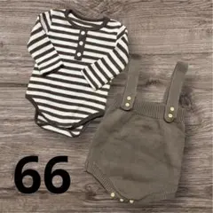 美品！ロンパース・オーバーオールセット 66cm ベビー　男の子　女の子