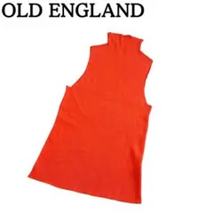 美品★OLD ENGLAND ノースリーブニット サマーニット オレンジ 36のサムネイル