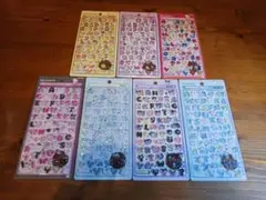 【正規品】サンリオボンボンドロップシールもじ７枚セット