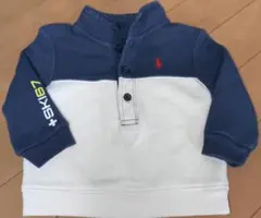 Ralph Lauren（ラルフローレン）ボタン付きハーフネックトレーナー