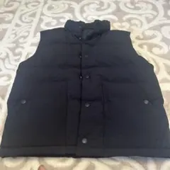 GU ダウンベスト ブラック