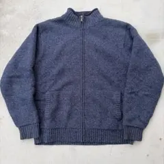 極美品✨ LLBEAN ドライバーズ ニット ネイビー Lサイズ 厚手 90s LLBEAN ドライバーズ ニット ネイビー Lサイズ 厚手 90s 00's L.L.Bean