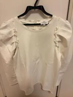 LANVIN en Bleu フリル長袖トップス 38