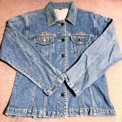AppleJeans スタッズ Gジャン デニム Y2K 韓国 L