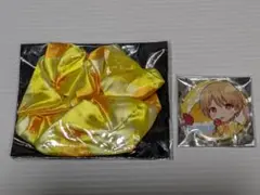 すとぷり　るぅとくん　缶バッチ、シュシュ