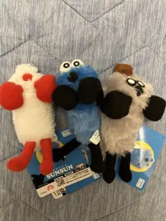 パペットスンスン　ひっかけ　マスコット　3種セット　スンスン　ノンノン　ゾンゾン