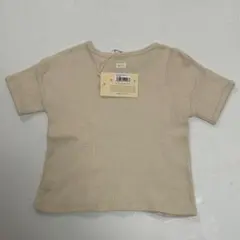 organic zoo 2-3y waffle boxy T 試着のみ