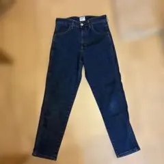 ラングラー ハイウエスト ストレッチ テーパード デニム パンツ M