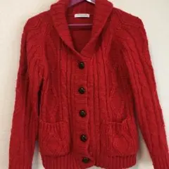 赤色パーカー【CINEMA CLUB】Mサイズ