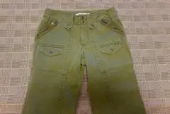 TOMMY HILFIGER オリーブグリーン カジュアルパンツ