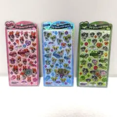 正規品　うるちゅるポップシール パワーパフガールズ　パワパフ　3種類