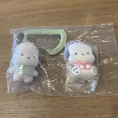 サンリオ　カラフルカラビナマスコットチャーム&ふわわフロッキーマスコット