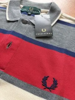 イタリア製 FRED PERRY ポロシャツ タグ付き未使用品のサムネイル