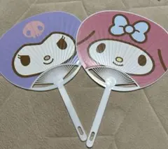 マイメロデイ　クロミうちわ宇佐美コラボ(値下げしました)