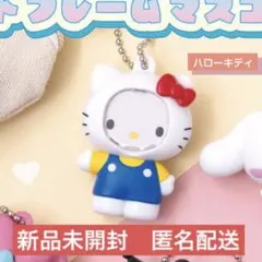 サンリオキャラクターズ　ハローキティ フォトフレームマスコットキーホルダー