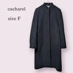 イタリア製【キャシャレル】ラムウール　アンゴラ　カシミヤ　コート　大人かわいいのサムネイル
