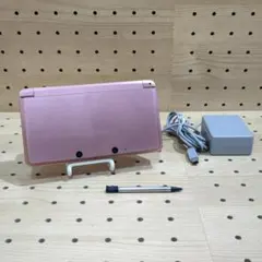 動作品/点検・整備済み ニンテンドー3DS 本体 ミスティーピンク（付属品あり）