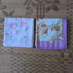 PIERRE BALMAIN 花柄ハンカチ 2枚セット