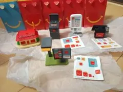 【新品】マクドナルド ハッピーセット ミニチュア 5点セット　マック　マクド