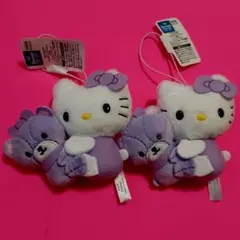ハローキティ カラフルベア マスコット 2こセット